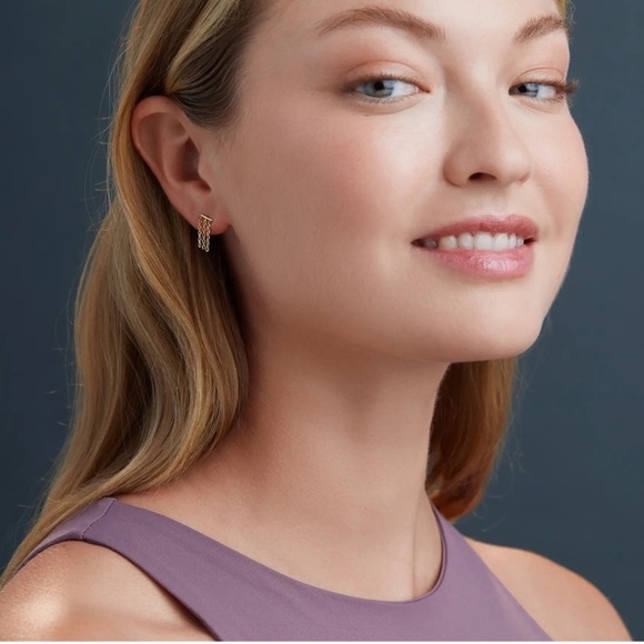 Bony levy 14kt earrings - Picture 1 of 6